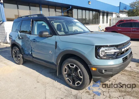 2021 Ford Bronco Sport Outer Banks из США, поврежденный, VIN 3FMCR9C6XMRA36075